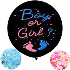Balão latex Boy or Girl 36"