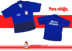 Remera de entrenamiento 1 azul para niñ@s Athletic. - comprar online