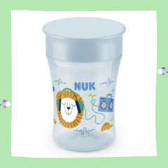 Vaso NUK Evolution Magic Cup con borde 360 - Baby Filipa - Infancias en movimiento