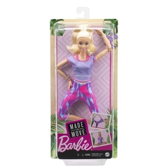 Muñeca Barbie Made To Move con Articulaciones Rubia - comprar online