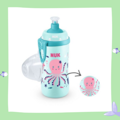 Vaso NUK Junior Cup con Efecto Camaleón y pico push and pull - comprar online