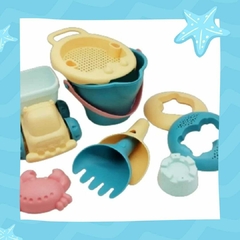 Set de Playa 9pz, Silicona Premium