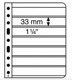 5 Folhas Leuchtturm Vario S - Para Selos e Documentos - comprar online