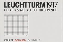 Notebook Leuchtturm 1917 Quadriculado A5 - Squared - Cores - Farol Alemão Coleções