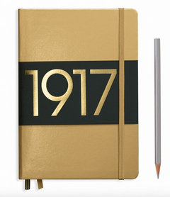 Notebook Leuchtturm 1917 Gold Metalizado A5