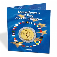 Álbum PRESSO Leuchtturm para moedas de 2 Euros