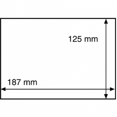 50 envelopes individuais Leuchtturm de proteção HP 50 para cartas e postais - comprar online