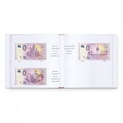 Álbum Leuchtturm Oficial para 200 notas «Euro Souvenir» - comprar online