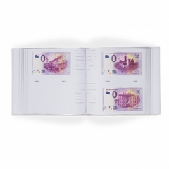 Álbum Leuchtturm Oficial para 200 notas «Euro Souvenir» - Farol Alemão Coleções