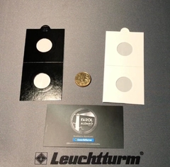 Leuchtturm Coin Holder Alvéolo 50 Unidades Autoadesivos