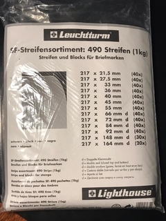 490 Tiras Hawid Leuchtturm Transparente SF variadas - comprar online