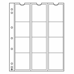 5 Folhas Leuchtturm Numis para moedas