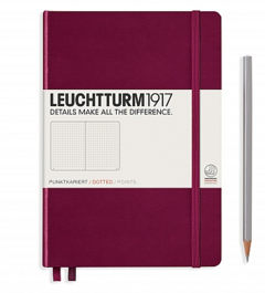 Notebook Leuchtturm 1917 - Pontilhado A5 - Dotted - Cores - Farol Alemão Coleções