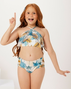 CONJUNTO INFANTIL C/ TOP E BABADO - LAGUNA BEACH na internet