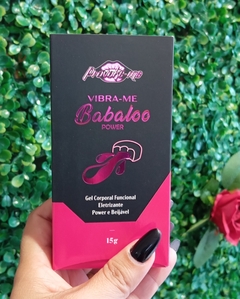 VIBRA-ME BABALOO POWER GEL ELETRIZANTE BEIJÁVEL 15G