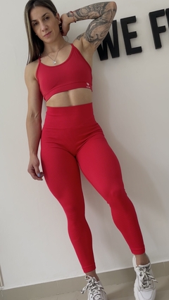 Leggings seamless Better roja - comprar online