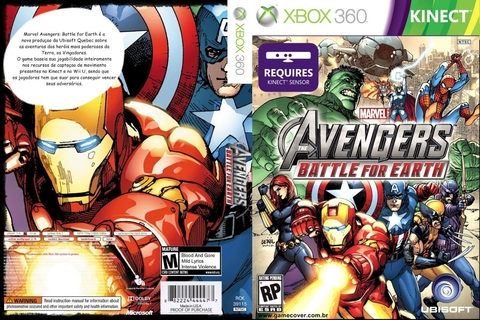 Jogo Marvel Avengers Battle Earth Kinect - Xbox 360 Seminovo - SL Shop - A  melhor loja de smartphones, games, acessórios e assistência técnica