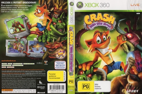 Crash Mind over Mutant XBOX 360 Mastra Games