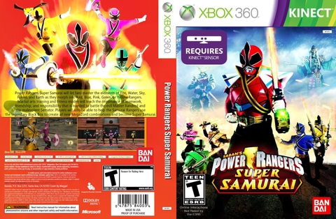 Power rangers samurai clearance xbox 360