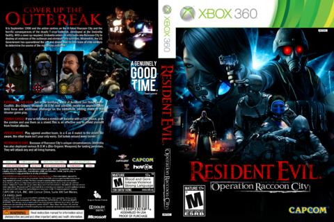 Jogo Resident Evil: Operation Raccoon City Usado - Xbox 360 - Toygames