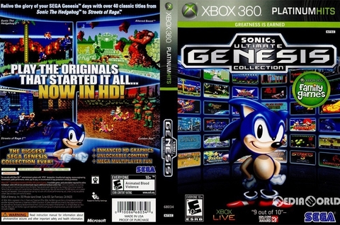 Jogo Sonic Ultimate Geneses Collection Xbox 360 - Sega em Promoção na  Americanas