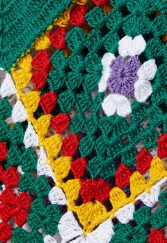 Vestido Crochê Paraíso Tropical - Peça Rara Handmade