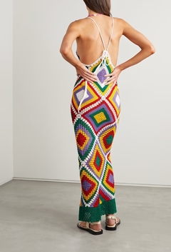Vestido Crochê Paraíso Tropical na internet