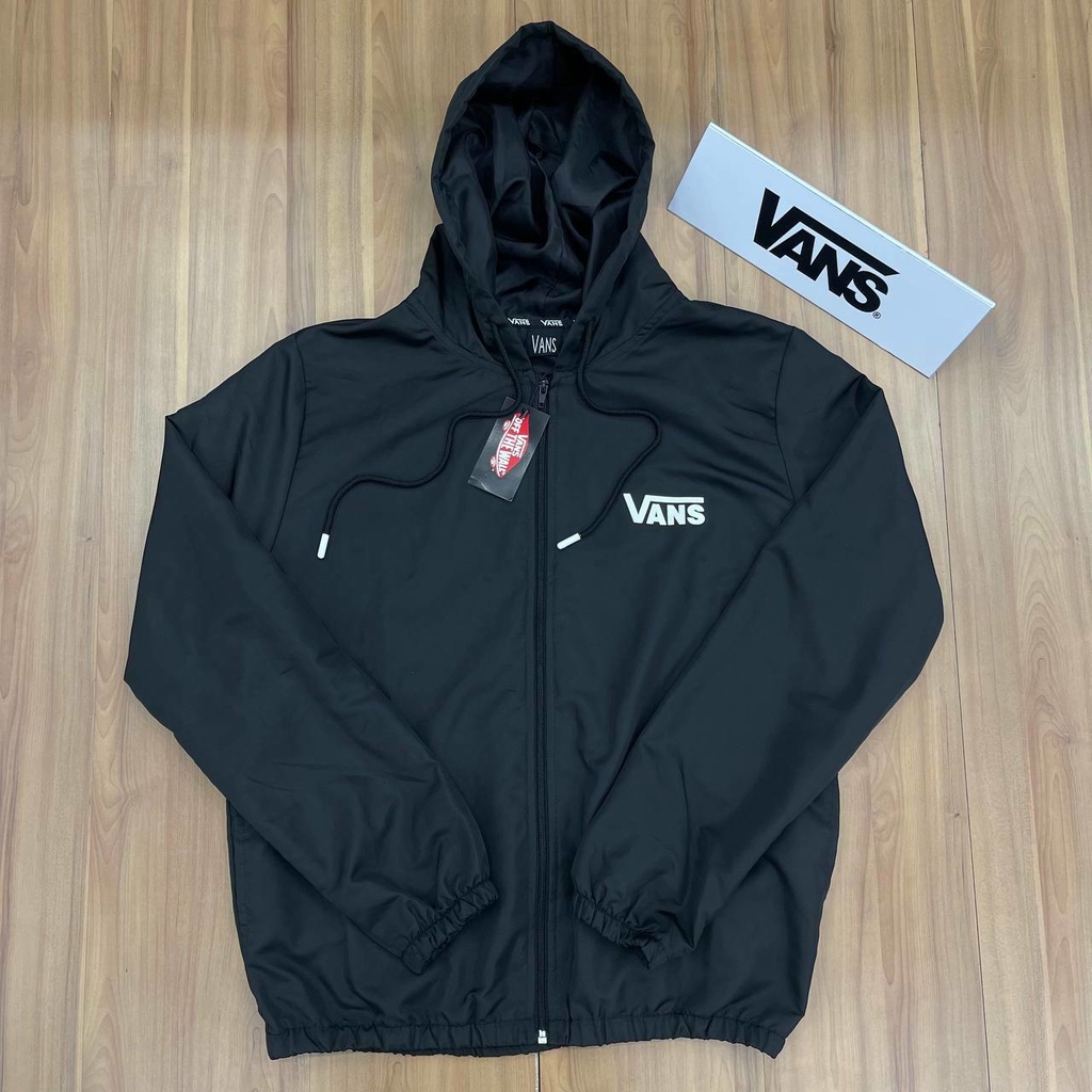 Corta vento vans preto sales