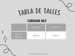 Imagen de Cardigan Hilo