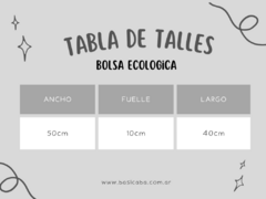 Bolsa Ecologica - comprar online