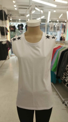 Musculosa Con Estrella Aplique