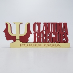 Placa Decorativa Profissões Psicologia-01 - comprar online