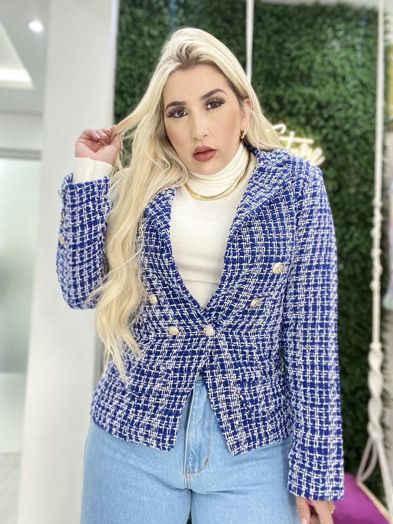 blazer tweed