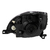 OPTICA FARO DELANTERO FORD KA MK2-II FONDO NEGRO 2011 A 2015 - MARCA DEPO - Opticas de Autos