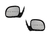 ESPEJO RETROVISOR CHEVROLET S10 2001 A 2008 MANUAL - MARCA GIVING