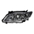 OPTICA FARO DELANTERO TOYOTA COROLLA 2008 A 2011 - MARCA TYC en internet