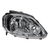 OPTICA FARO DELANTERO VW FOX 2004 A 2010 VERSION ESTANDAR - MARCA DEPO - comprar online