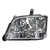 OPTICA FARO DELANTERO CHEVROLET BLAZER F3 GIRO COLOR BLANCO 2001 A 2010 - IMPORTADO en internet