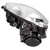 OPTICA FARO DELANTERO VW VENTO CON MOTOR 2006 A 2011 - MARCA HELLA - Opticas de Autos