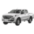 VIDRIO DE ESPEJO CHEVROLET S10 F5 2016 A 2022 - MARCA GIVING - tienda online