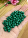 BOLA LEITOSA 8MM VERDE - LEI814 - 20 GRAMAS