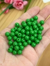 BOLA LEITOSA 8MM VERDE - LEI811 - 20 GRAMAS