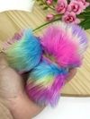 POMPOM PELO ALTO COLORIDO 70MM - PPM12 - UNIDADE