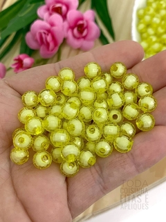 ENTREMEIO PARA PULSEIRAS DISCO 8MM AMARELO - DIS800 - 20 GRAMAS