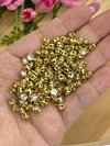 STRASS DE COSTURA DOURADO 6 MM - SS24 - 5 GRAMAS