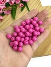 BOLA PLÁSTICA LEITOSA 10MM - 20 GRAMAS - ROSA PINK