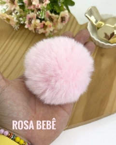 POMPOM BOLA PELO ALTO - 80MM - UNIDADE - comprar online