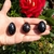 Yoni Egg Obsidiana Floco de Neve - loja online