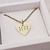 Collar - corazón con frase o nombre - comprar online