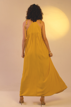 Vestido Fôia Amarelo - comprar online